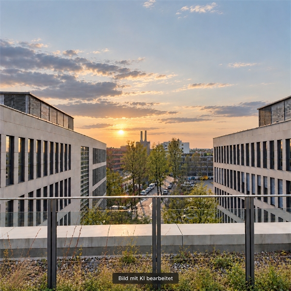 Fläche mit Dachterrasse: Präsentation, Schulung!